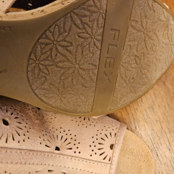 Life stride soft collection cut out blush wedge heel Slip On Comfort shoes 10 - Picture 14 of 15